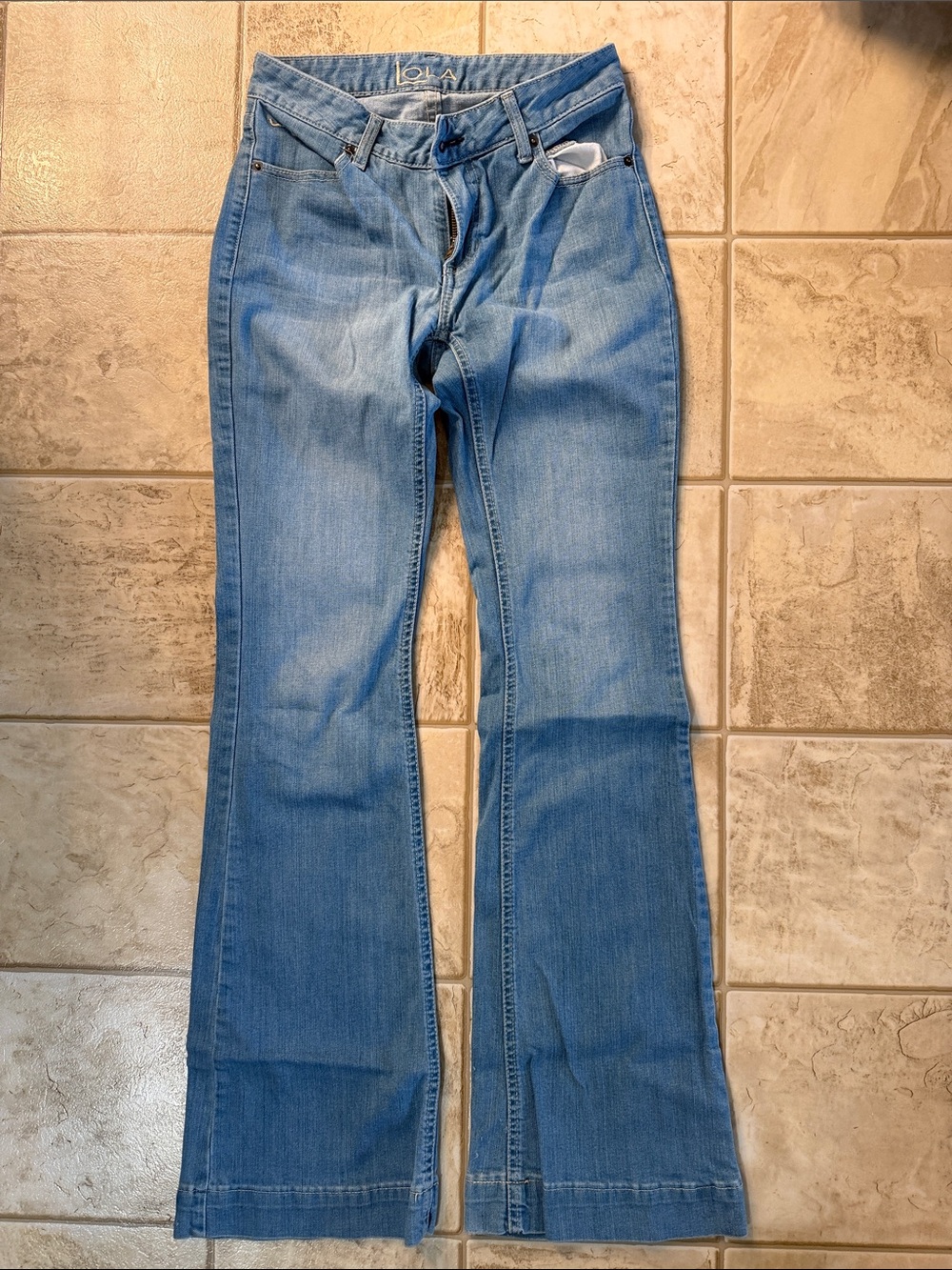 Kimes Jeans, Lola Soho Fade Light Blue Women's - Picture 2 of 3